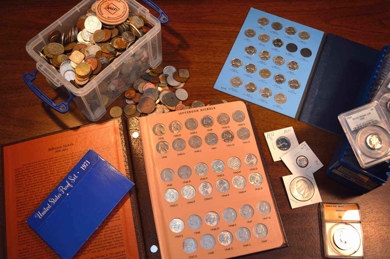 COIN BOOKS FOR COLLECTORS