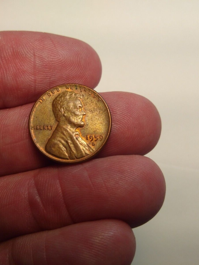 10 Lincoln Memorial Pennies with Value