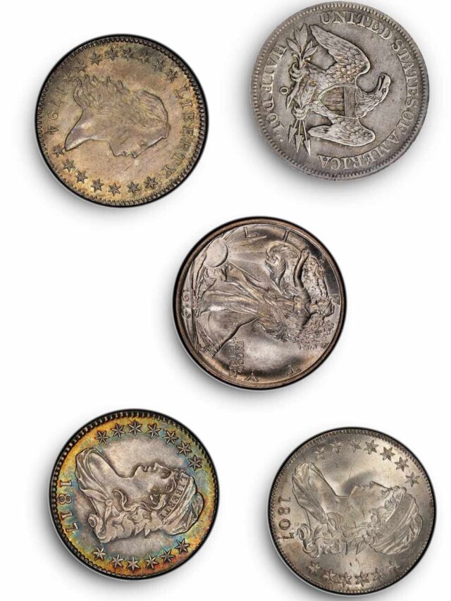 10 Rare Early Silver Half Dollars