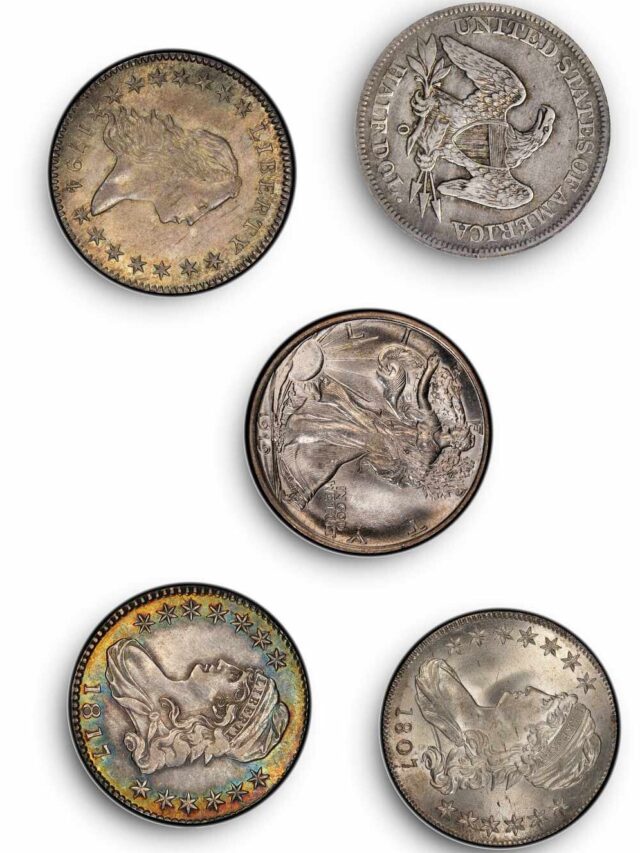 10 Rare Early Silver Half Dollars