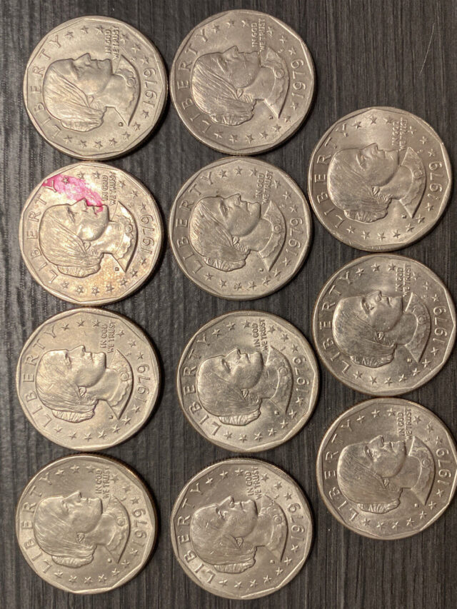10 of the Susan Anthony Dollar Values