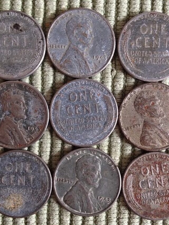 1943 Copper Penny Value (Rare Errors, “D”, “S”, and No Mint Mark)