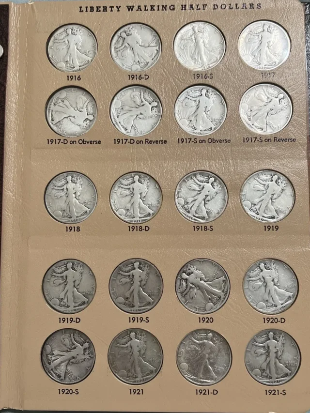 10 of the Walking Liberty Half Dollars Values