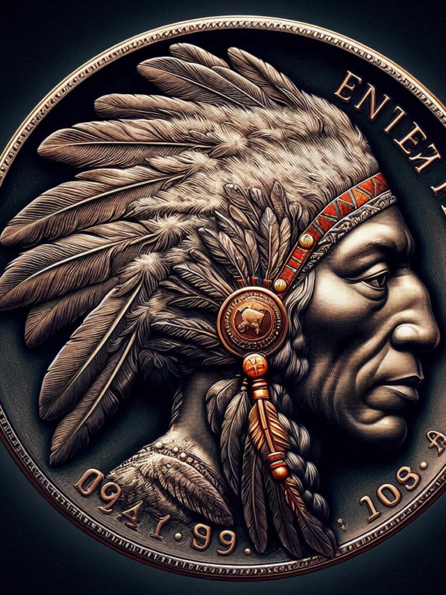 The 10 of the buffalo indian nickel values